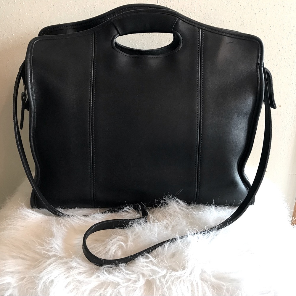 COACH BAG 9995 Vintage Shopper Leather Satchel Crossbody Purse